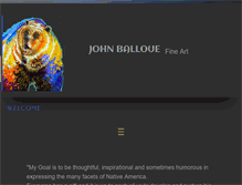 Tablet Screenshot of johnballoue.com